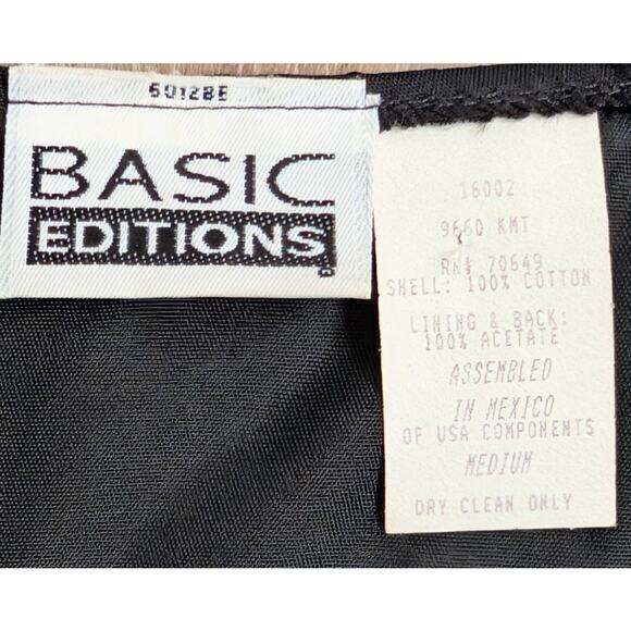 Vintage 90s Fall Patchwork Print Tailored Vest Men Medium Folk Art Indie Retro - Picture 5 of 5